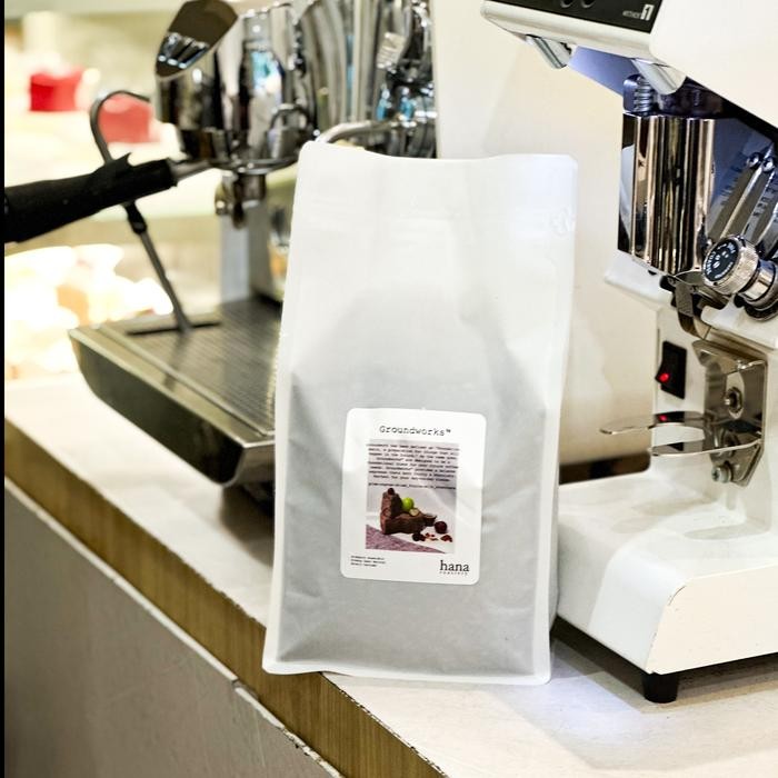

GROUNDWORKS - 1KG - SPECIALTY ESPRESSO BLEND - HANA ROASTERY