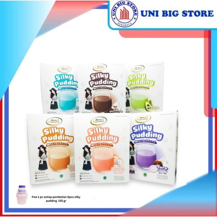 

FREShBgt- Silky Pudding Forisa Mom's Recipe 155g PUYO Susu Puding Dessert Agar