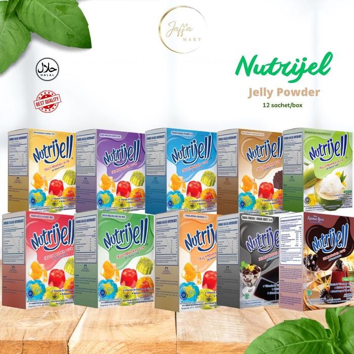 

FREShBgt- NUTRIJELL Jelly Powder 10gr (12 Sachet/Box) - ANEKA RASA
