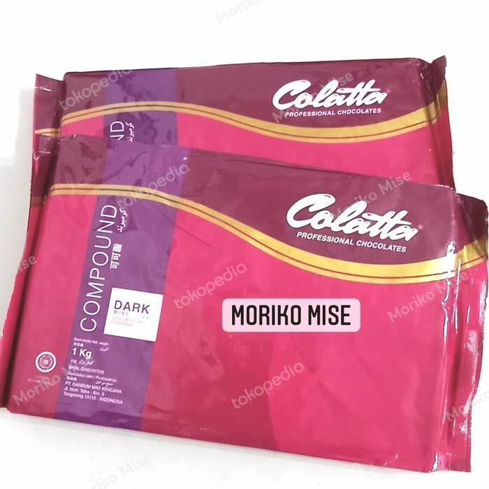 

FREShBgt- colatta dark compound 1kg coklat masak / dark compound 1 kg collata