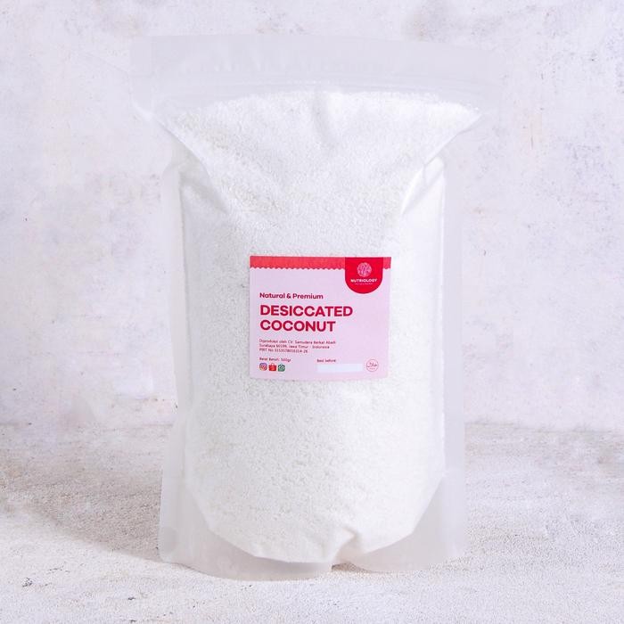 

FREShBgt- Kelapa Parut Kering / Desiccated Coconut 500 Gram - Natural & Premium
