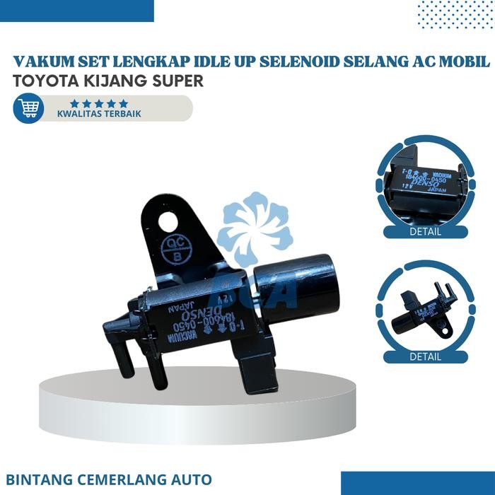 Grosir Vakum Set Idle Up - Selenoid - Selang Vacum Ac Mobil Kijang Super