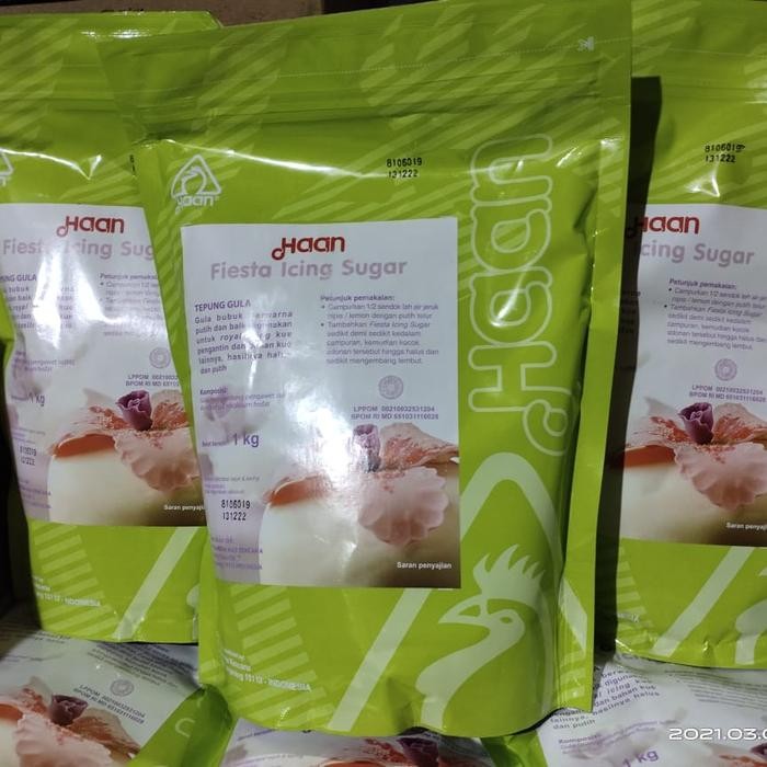 

FREShBgt- Fiesta Icing Sugar Haan kemasan 1kg