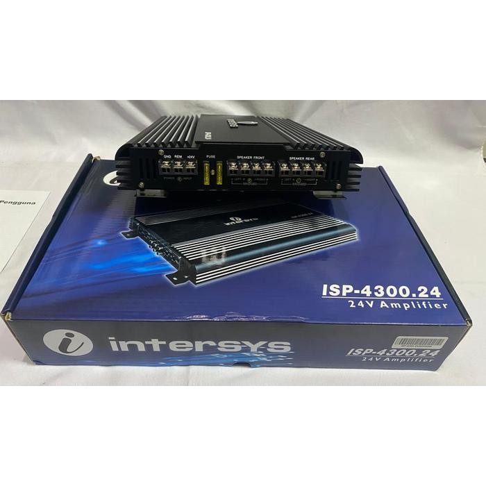 Terlaris Intersys Power Amplifier Mobil 4 Channel Intersys Isp-4300.24