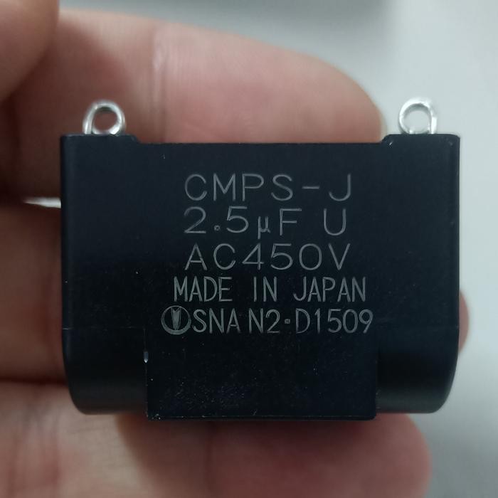 Original.. Spare Part Pompa Air Sanyo Kapasitor 2.5 Mf / 2,5 Mikro