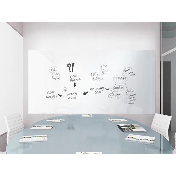 

Papan Tulis White Board Acrylic Dry Erase - Milky White