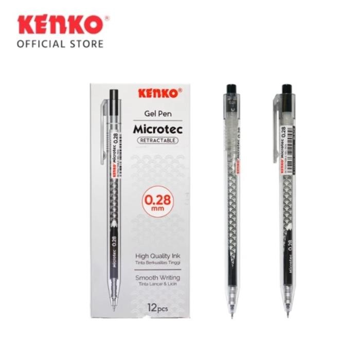 

Pulpen Kenko Gel Pen Microtec 0.28mm