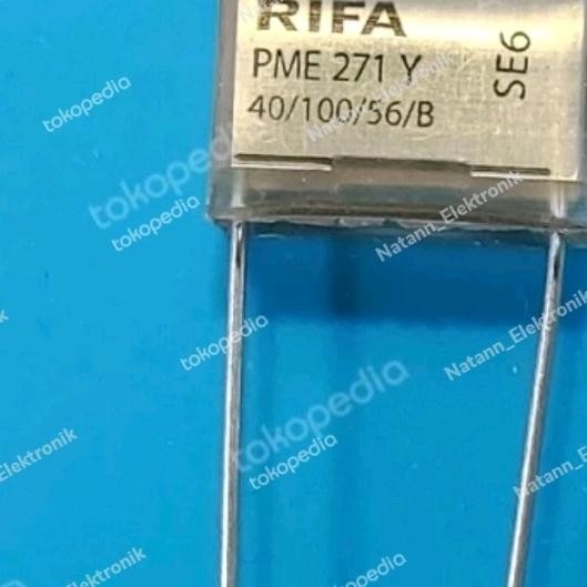 Buruan,. Kapasitor Capacitor Rifa Pme271Y Pme 271Y 271 Y 22N 22Nf 22 Nf 250V