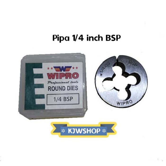 Mata Snai Snei Pipa 1/4 Inch Bsp 19 Senai Pembuat Drat Pipa Snei Pipa