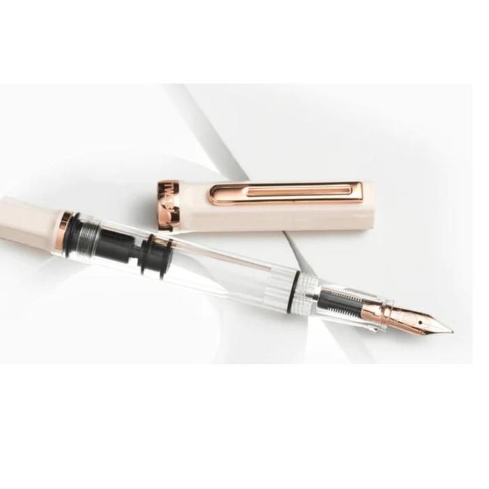

TWSBI ECO Creme Rosegold Fountain Pen
