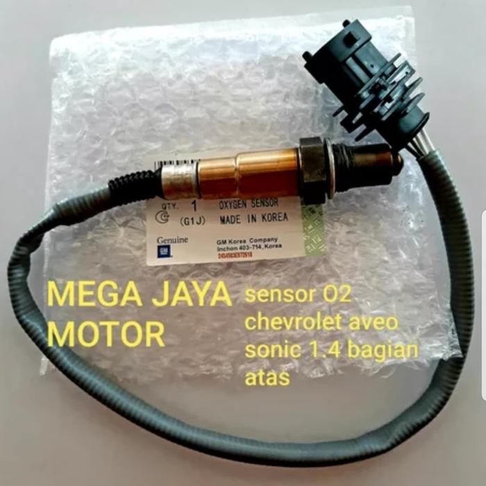 Sensor O2 Chevrolet Aveo Sonic 1400 Cc Bagian Atas Original Gm Korea