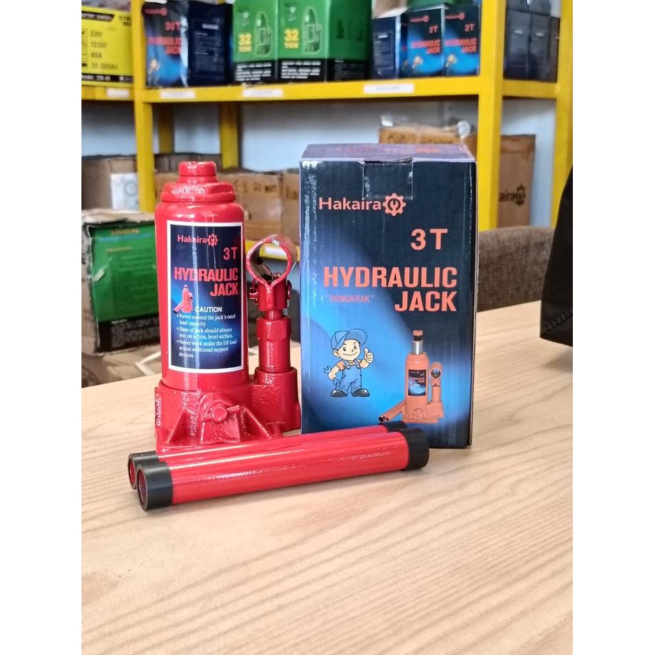 Dongkrak Botol Hidrolik 3 Ton 3000 Kg Surabaya