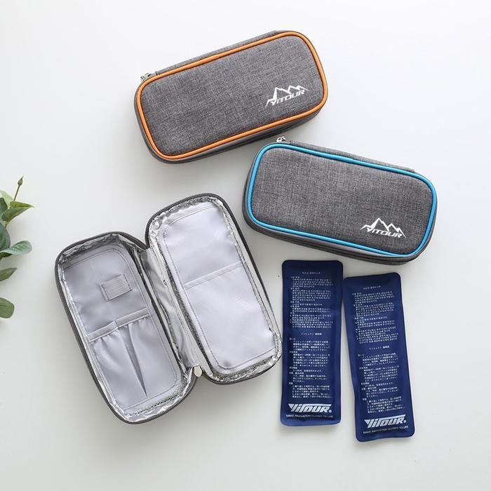 EverToner Insulin Cool Bag Insulin Cooler Refrerated Box rtable Diabetic Organizer Medical Trave