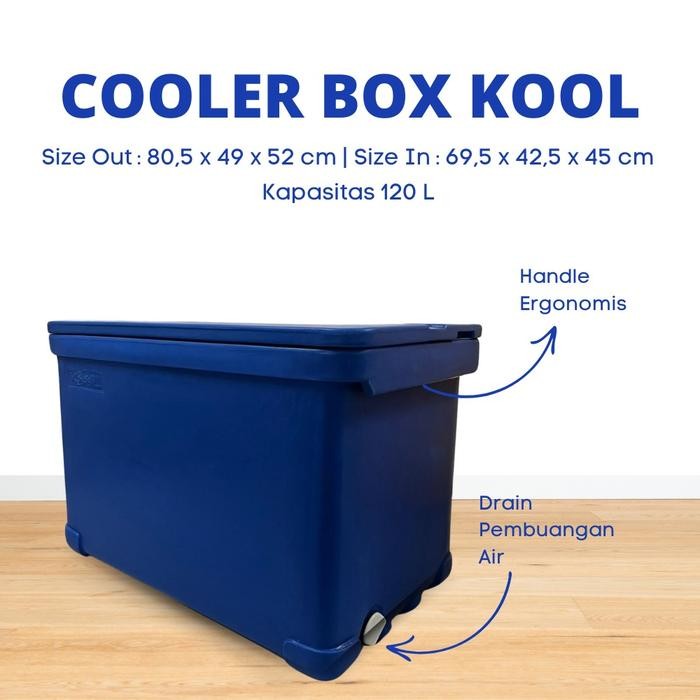 Cooler Box Ikan Kapasitas 120 Liter Cooler Box 120 Liter Kode 519