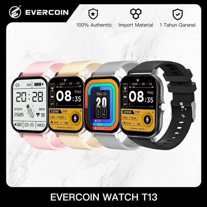 EVERCOIN Y13 SMARTWATCH Dynamic Island Hand Gesture DND AOD Kalender