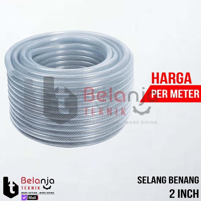 Hiprex Selang Benang Air Ukuran 2 Inch Selang Taman Benang Serat 2"
