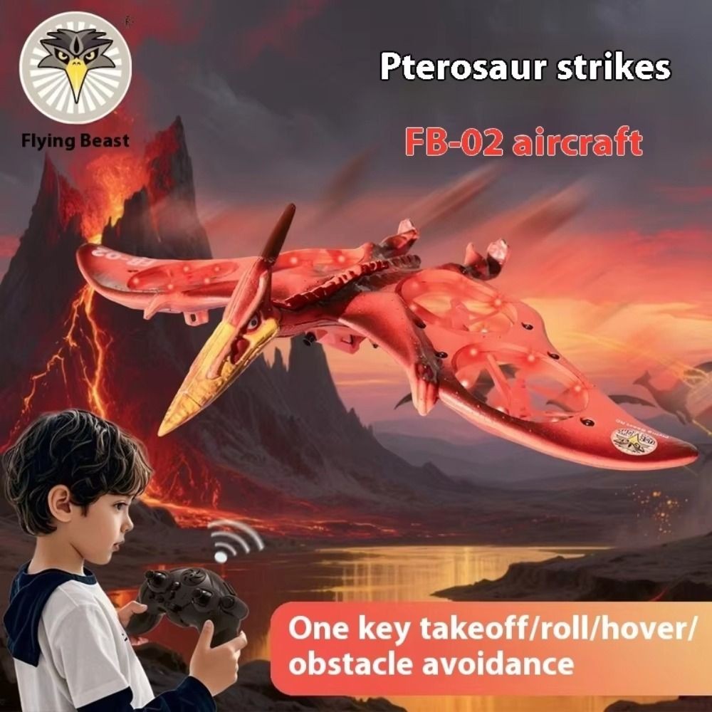 Epp Foam Flame Pterosaur Remote Control Aircraft Rc Drones Re argeable Remote Control Foam Fighter
