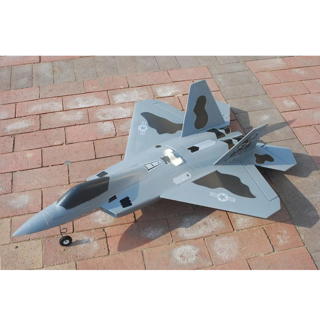 Rc Fighter Jet F22 64Mm Epo Plane Kit