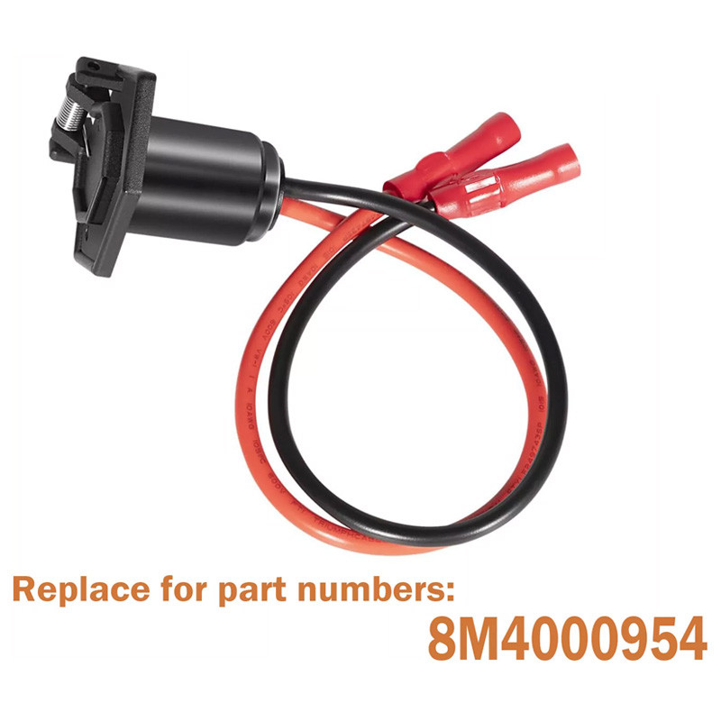 BEST 8M4000954 Trolling Motor Power for 50A Trolling Plug , 2-Prong for 12V, 24V or 36V Trolling Mot