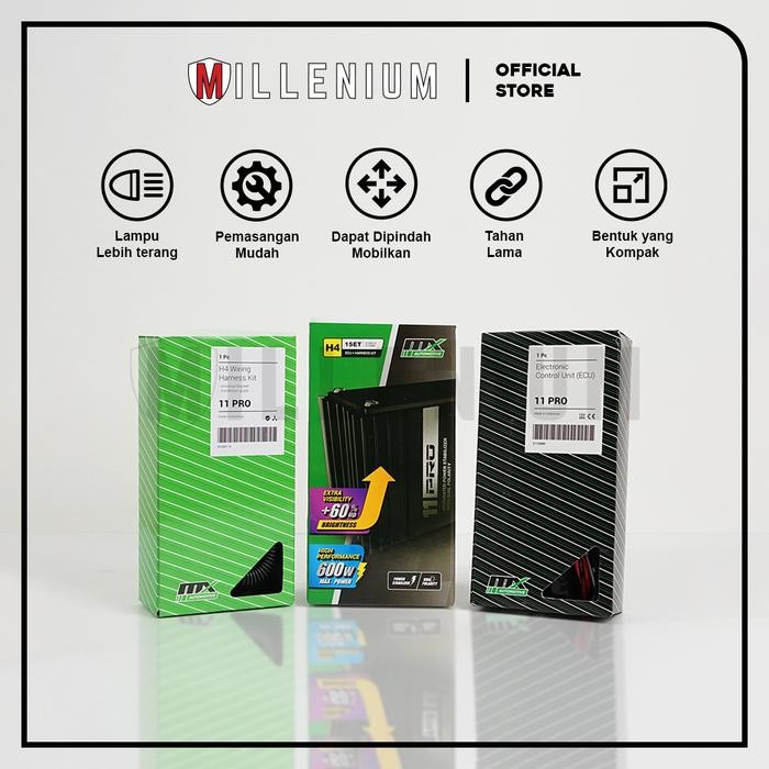 Kabel Relay Set Lampu H4 Mobil Mx 11 Pro - Mx11 Professional