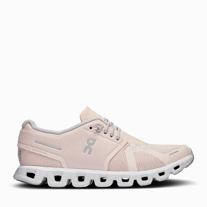 ON RUNNING WOMEN'S SHOES - ON RUNNING CLOUD 5 - SHELL/WHITE