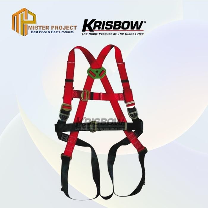 SAFETY BODY HARNESS FULL BODY KRISBOW KW1000439