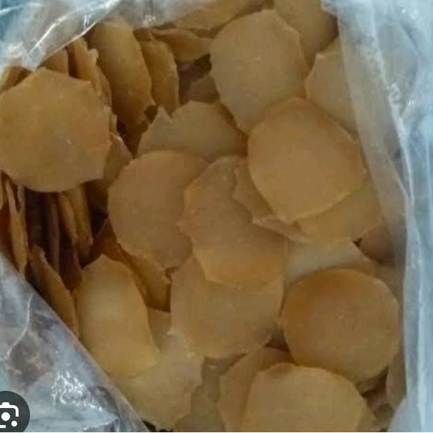 

New krupuk puli mentah 1 kg bisa untuk usaha dan diolah sendiri Kerupuk Food