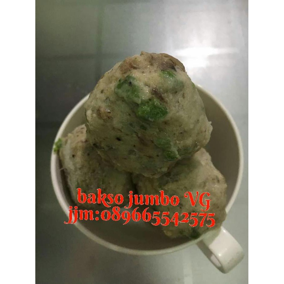 

New bakso jumbo/ bakso tenis Vegetarian / baso Vegetarian 1kg