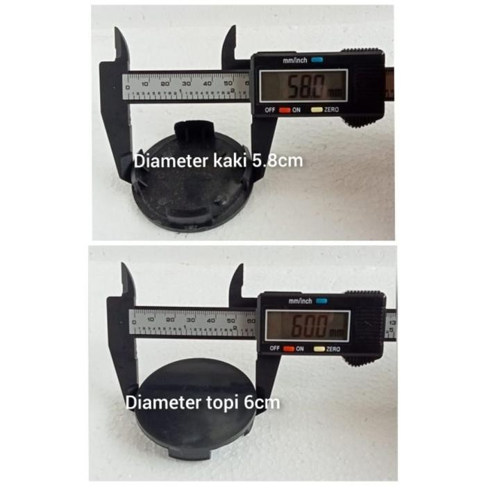 PREMIUM CENTER CAPS. CENTER DOP VELG UNIVERSAL POLOS 6CM