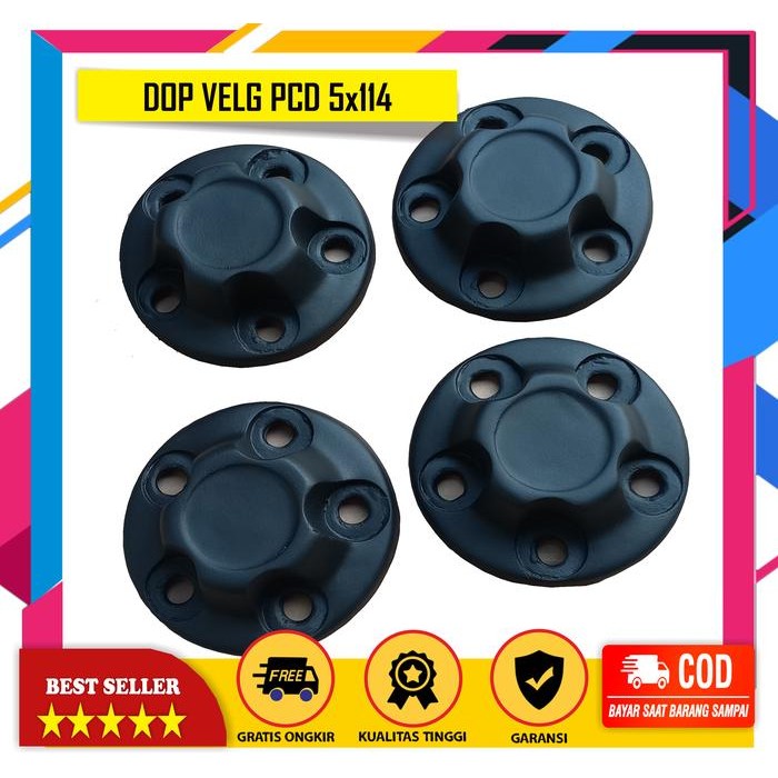 PREMIUM dop velg mobil PCD 5X114 Taruna Terios BRV JEEP DOP KALENG 1Set 4PCS