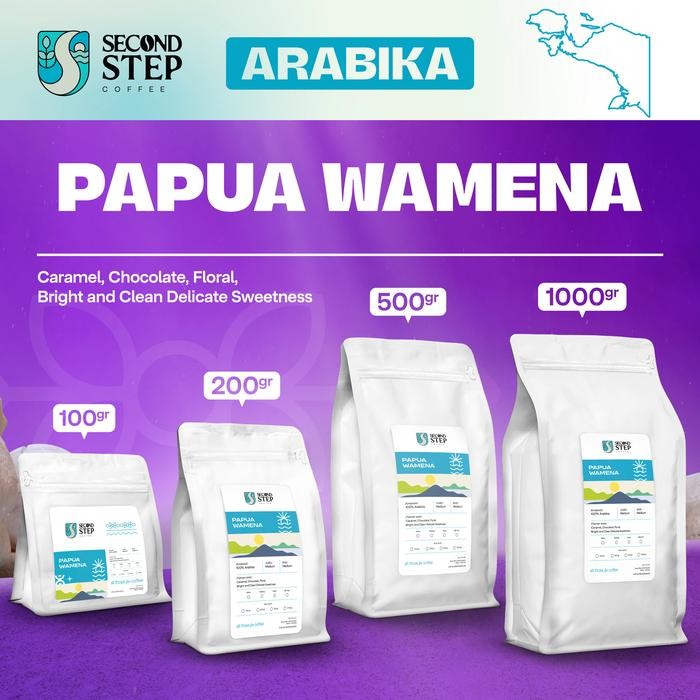 

PREMIUM Biji Kopi Bubuk Arabika Papua Wamena Arabica Coffee Beans Coffe Bean