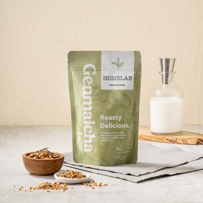 

PREMIUM Bubuk Minuman GENMAICHA LATTE - Premium Drink Powder 200g