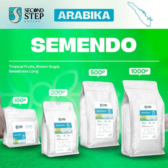 

PREMIUM Kopi Arabika Semendo Arabica Espresso Coffee Beans Biji Bubuk Coffe