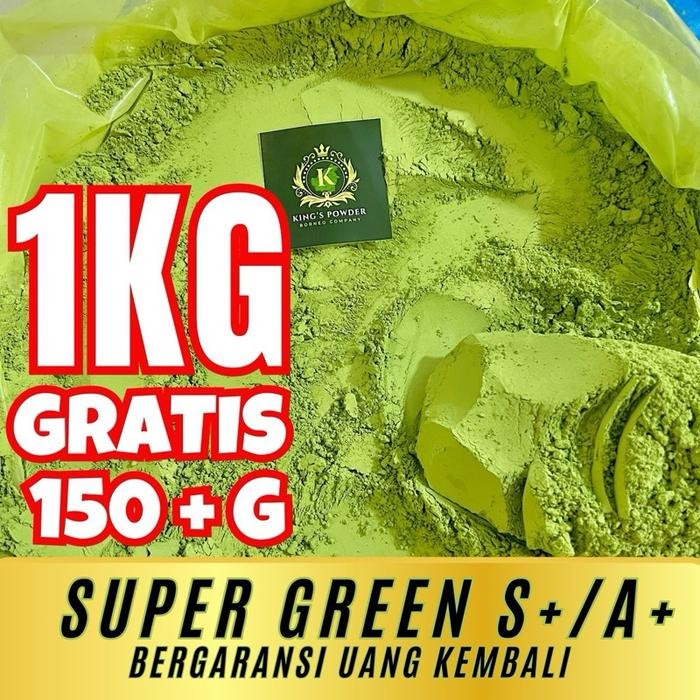 

PREMIUM SERBUK DAUN HIJAU BORNEO ASLI BERGANSI Bubuk hijau daun Powder