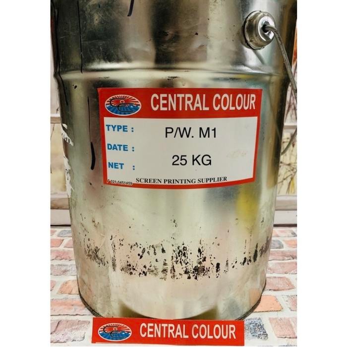 PREMIUM Cat Pasta Rubber Sablon Putih/Warna (P/W.M1) - 25KG