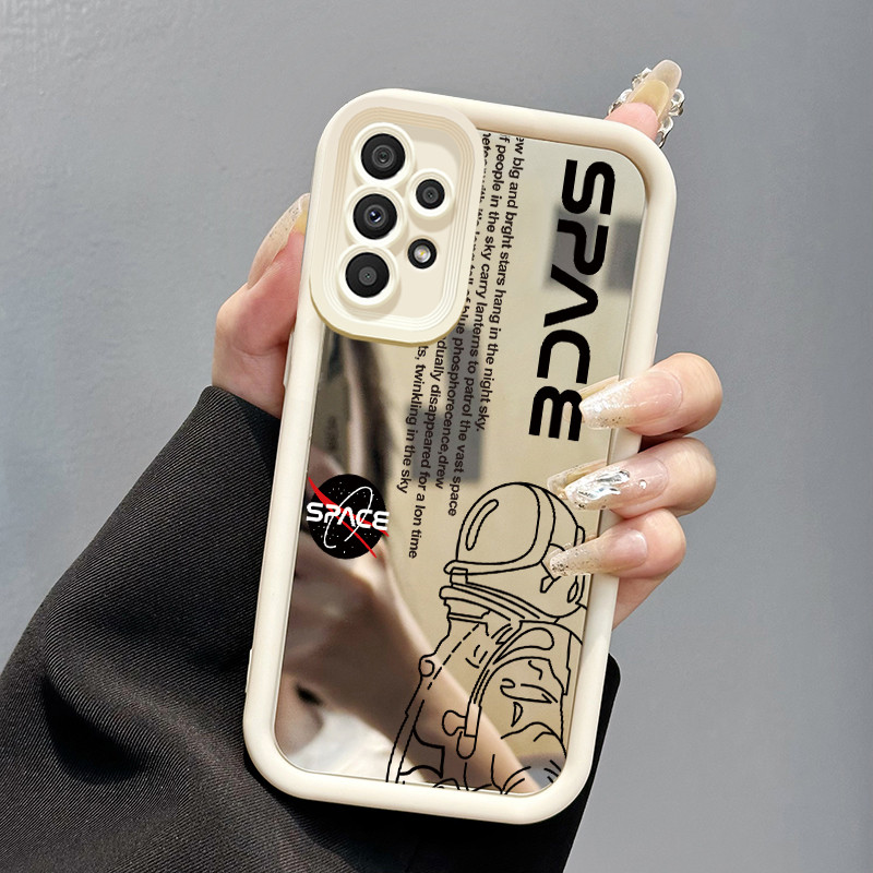 Casing Hp Samsung Galaxy A33 5G A34 5G A53 5G A54 5G A23 A32 Case cermin Softcase pelindung Cesing s