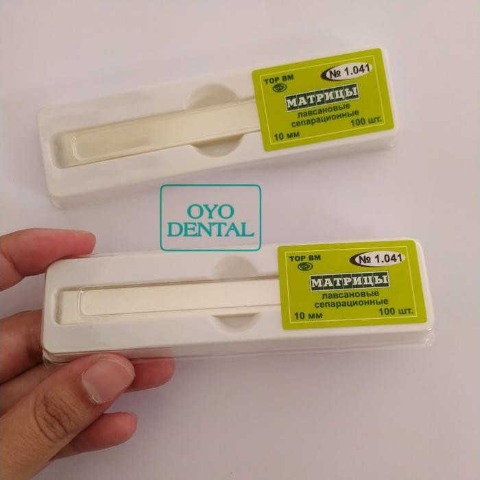 DENTAL SELULOID CELLULOID MATRIX BAND MYLAR STRIPS STRIP