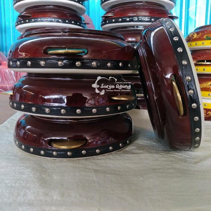 REBANA HADRAH JEPARA POLOS (KENCER KUNINGAN & STAINLESS)