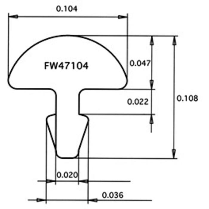 JESCAR FS-47104-S STAINLESS STEEL FRET WIRE