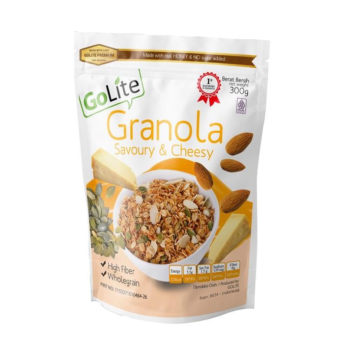 

Granola Golite Savoury Cheesy 300G