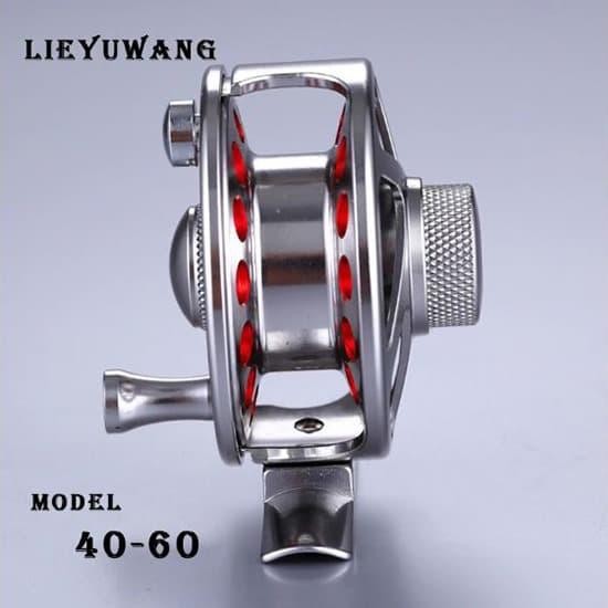 PROMO REEL TOKOS ONE WAY ALUMINIUM LIEYUWANG DS60 MAX DRAG UP TO 7KG READY