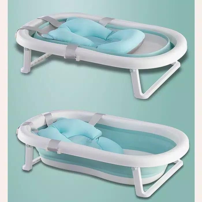 Bak Mandi Lipat Bathtub Bayi + GRATIS Matras Bayi VARIAN TERLENGKAP masih ready