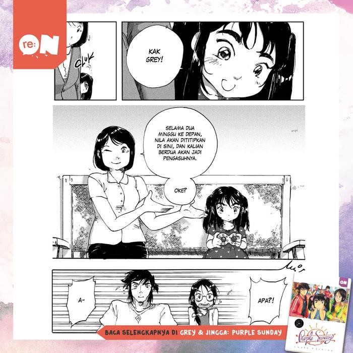 Grey & Jingga : Purple Sunday Komik Reon Oleh Sweta Kartika