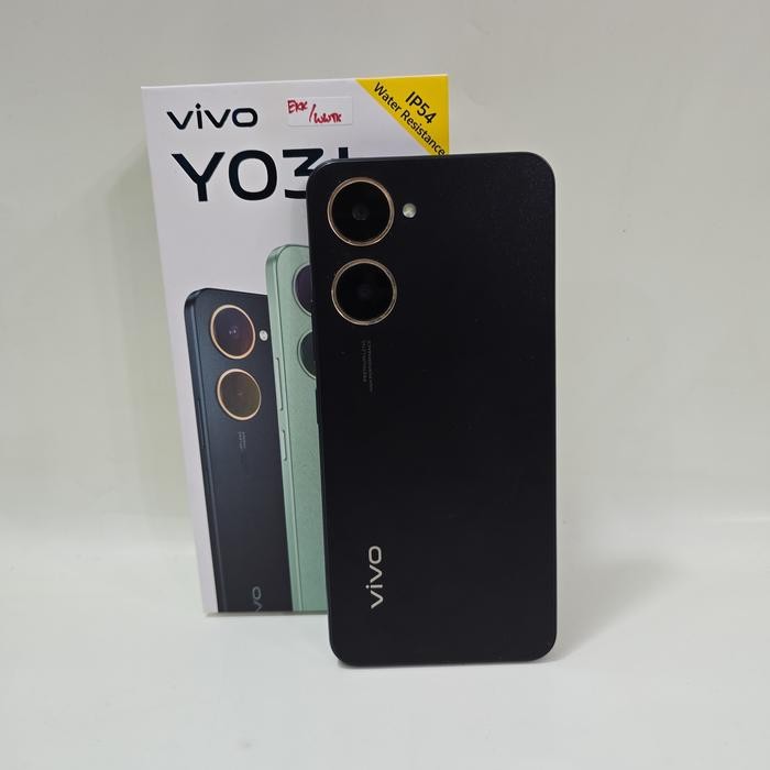 vivo y03t 4/32GB fullset mulus second
