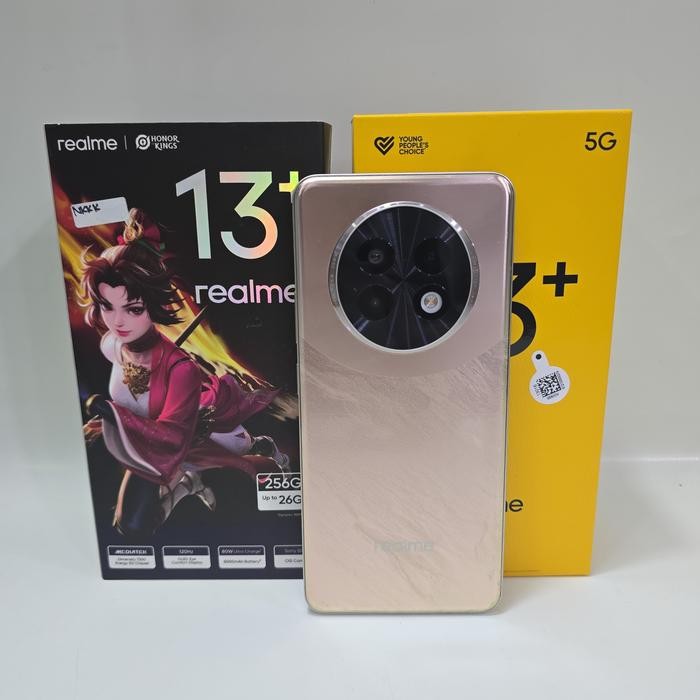 realme 13 plus 5G 12/256GB fullset mulus second