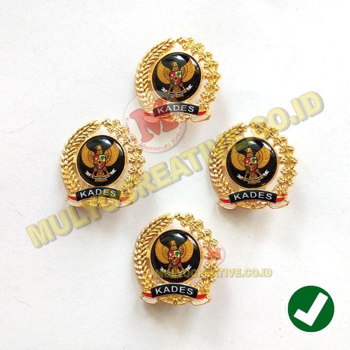 

Pin Kades Lurah - Lencana Kepala Desa Custom Desain PREMIUM