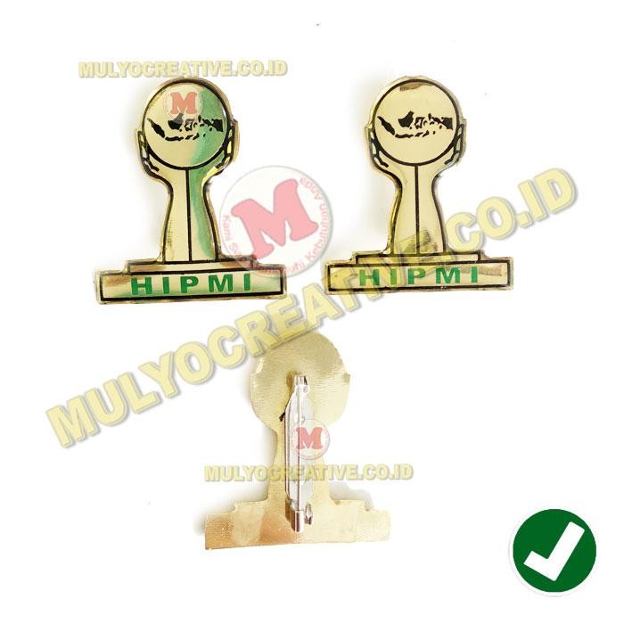 

Pin Bros Logo Hipmi Lencana Hipmi Fiber Peniti Murah PREMIUM