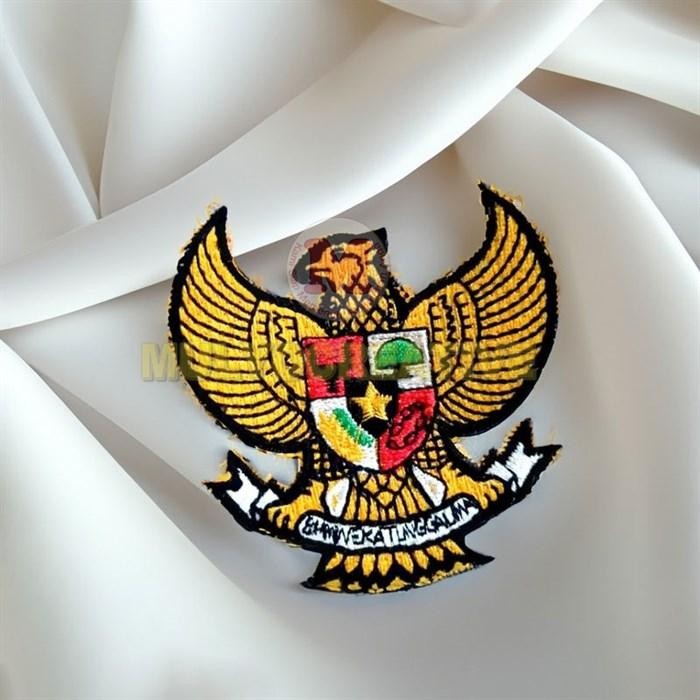 

Bed Bordir Garuda Emblem Patch Burung Garuda Pancasila PREMIUM