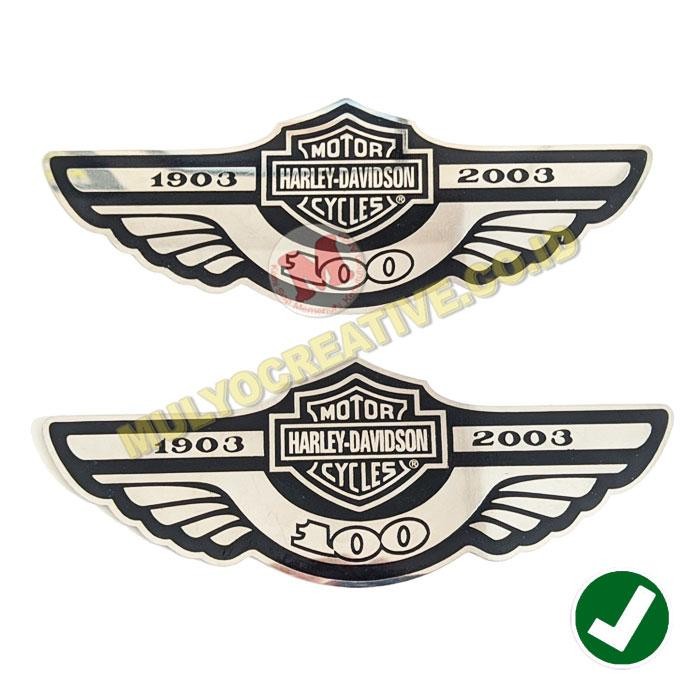 

Plat Komunitas Motor Harley Emblem Plat Harley Davidson Model Sayap PREMIUM