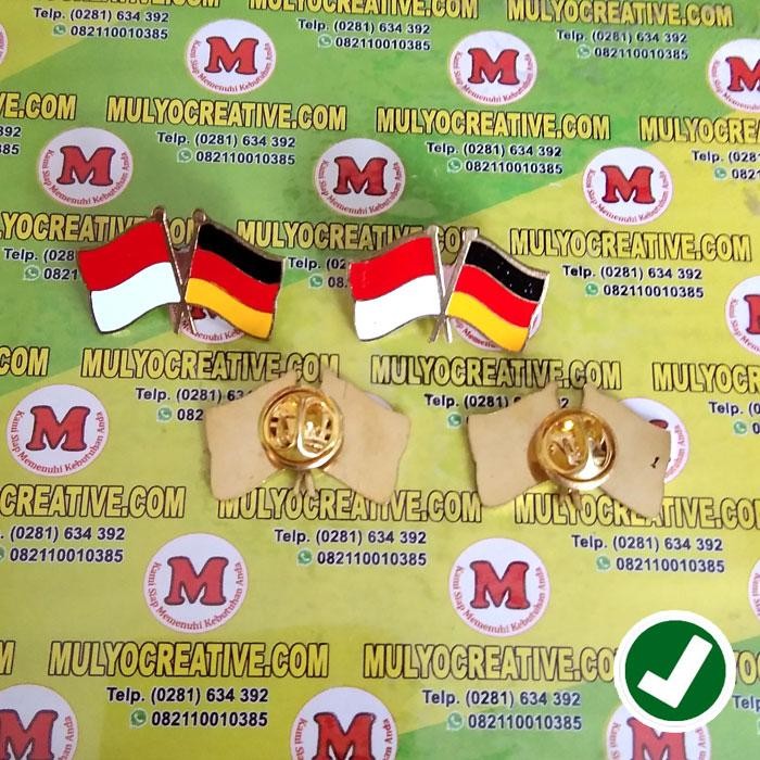 

Flag Pin Murah - Pin Bendera Persahabatan Jerman Dan Indonesia PREMIUM